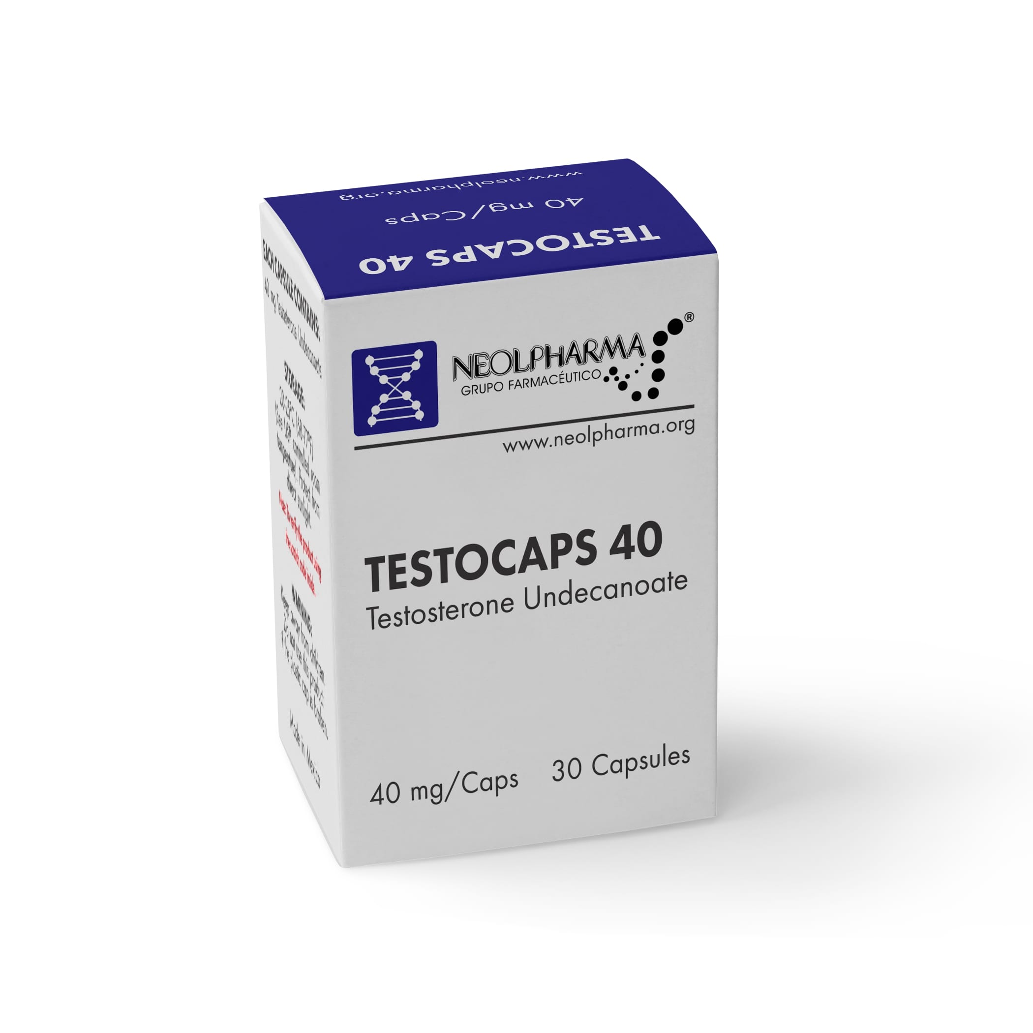NeolPharma TESTOCAPS 40MG/CAP